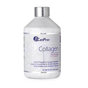 CanPrev Collagen Beauty Liquid, 500ml 50-Day Supply – Skin Smoothness & Elasticity in 28 Days – Free from Dairy, GMO and Gluten – Features Verisol Bioactive Collagen Peptides for Radiance and Support