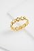 Ted Baker London Darell Daisy Pearl Bangle Bracelet for Women (Gold/Pearl)