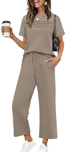 WIHOLL Two Piece Sets for Women Summer Spring Travel Vacation Out...