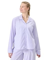 Lavender White Stripe