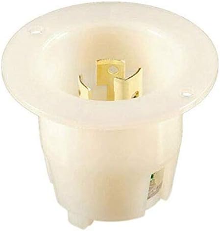 NIB, UL Listed,Twist Lock,Locking NEMA L5-15 FLANGED INLET,2P,3W,15A 125V (ETA:7-12 WORK DAYS)