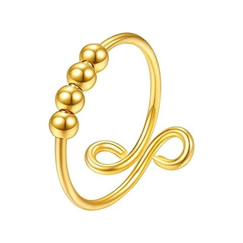 MEITOUNAO 1/2/3PC Anti Stress Rotating Ring Cover