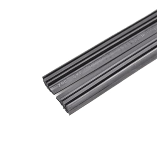 Goma de limpiaparabrisas suave de 6mm, repuesto de caucho de alta flexibilidad y 24 pulgadas