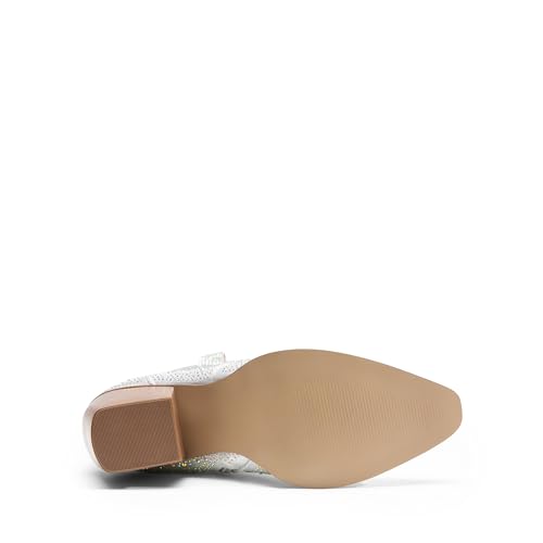 Image of DREAM PAIRS Womens Cowboy Knee High Chunky Heel Boots