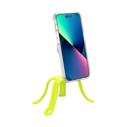 Image of PopSockets Flexible Phone Mount & Stand, Tripod, Universal Device Mount, Into The Woods - Chartreuly GITD