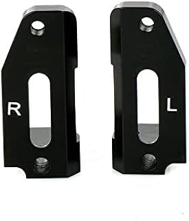 Powerhobby CNC Aluminum Front C Hub Caster Block Black Fits Traxxas Drag Slashâ€¦