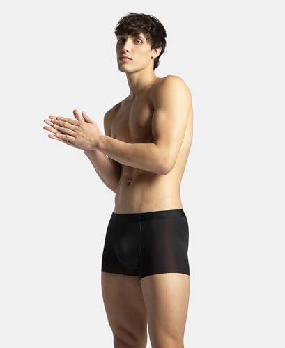 Image of Jockey IC45 Men's Texcelight Microfiber Elastane Stretch Seamfree Bonded Tech Solid Trunk with Internal Breathable Mesh