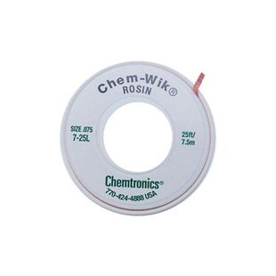 Chemtronics 7-25L Chem-Wik Desoldering Braid, .075