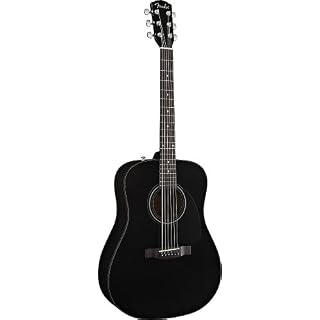 Guitares acoustiques FENDER CD-60 BLACK – NOIRE V2 Folk - Les Beatles, Paul McCartney, John Lennon, RIngo Starr, George Harrison