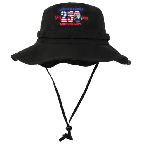 Image of Bucket Hat Wide Brim UV Protection Sun Hat Boonie Hats Fishing Hiking Safari Outdoor Hats for Men and Women