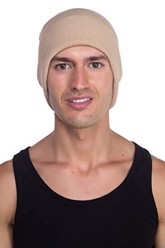 Image of Top Level Beanie Men Women - Unisex Cuffed Plain Skull Knit Hat Cap