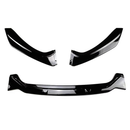 Becquet de lèvre avant noir brillant pour BMW Série 1 F20 F21 LCI 2015-2019