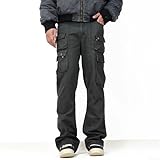 Pantalon cargo tendance pour homme avec poches utilitaires, idéal pour diverses occasions (L gris)