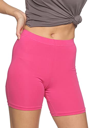 Image of OUTFLITS Ladies Cycling Shorts| Under Dress | Yoga Shorts | Workout Shorts | Running Shorts | Exercise Shorts | Gym Shorts for Womens
