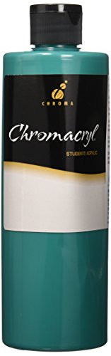 Chroma 1233 Premium Students Acrylic Paint, 1 Pint Bottle, 8