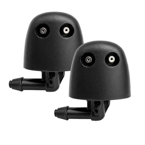 Image of 2x Front Windscreen Washer Nozzle Spray Jets For Renault Trafic Laguna Kangoo Vauxhall Opel Vivaro A Nissan Primastar | Washer Jet Set | OEM 4409753, 7700823915, 2893000QAA, 27440N, 93160047