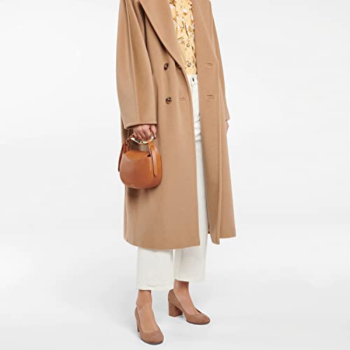 MOOMMO Women Classic Chunky Block Heel Suede Pumps Round Closed Toe Slip On 2" Low Thick Heels Dress Shoes Matte Patent Spring Fashion Office Ladies Work Pump Basic Shoe Elegant Wedding 4-11 M US4