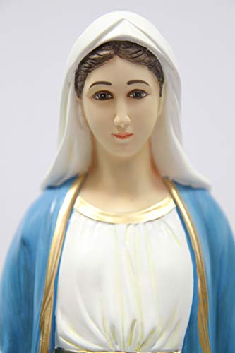 Vittoria Collection 23.5 Inch Our Lady Of Grace Italian Statue Sculpture Figurine Made In Italy Indoor Outdoor Garden #TOP7