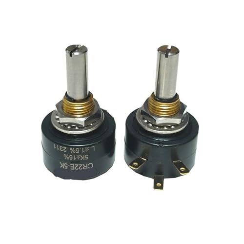 Potentiomètre 10k Ohm résout les sauts de signal avec sa rotation fluide 360° CR22E