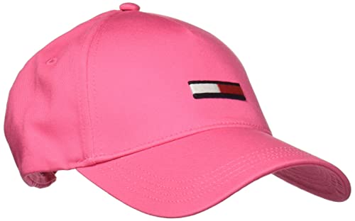 Tommy Jeans Damen Tjw Flag Cap Verschluss, Pink, Einheitsgröße