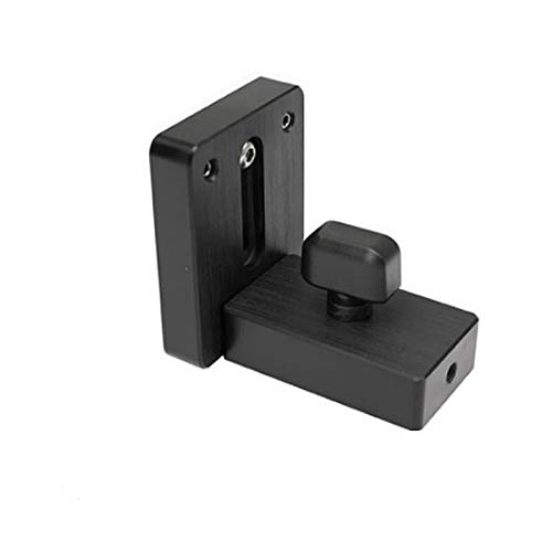 FINE MEN WYX-DZLJQ, Tratamiento de la Madera 1pc Perfil Cerca Y Ranura T Pista Deslizante Soportes Mitre Medidor Valla Conector for la carpintería Router/Sierra de Mesa Bancos (Size : 1Pc Connector)