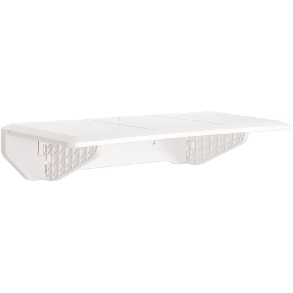 Cabilock Scaffale Da Parete Pieghevole Mensola Galleggiante Adesiva Supporto Sospeso Per Telefono Portaoggetti Per Bagno e Cucina Organizer Compatto
