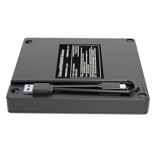 Lecteur optique externe multifonction 5 en 1 double interface USB C - 6