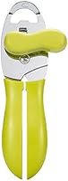 Can Opener, 2nd Version 4 in 1 Multifunctional Heavy Duty Comfy Grip Manual Can Opener with Stainless Steel Cutting...