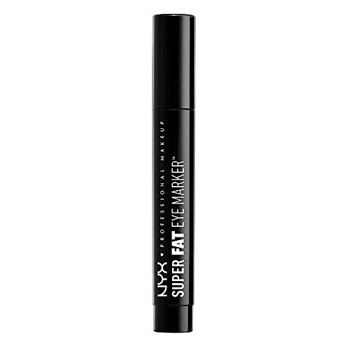 Nyx Professional Makeup Super Fat Eye Marker, Liquid Eyeliner, Carbon Black #TOP1