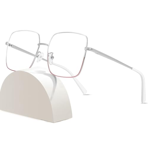 Image of Blue Light Glasses, Stylish Anti Blue Light Blocking Glasses for Computer Reading, Gaming, TV, Phones