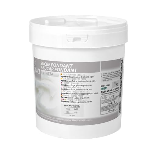 SOSA Azúcar fondant en pasta - Formato 1kg - Uso professional