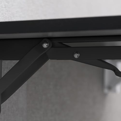 Bureau flottant pour petits espaces, la table pliante murale gain de place - 7