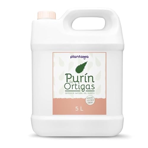 PLANTAWA Purín de Ortiga 5L | Solución Natural para el Refuerzo y Cuidado de Superficies | Acción Eficaz y Seguro | Prensado en Frío | Producto de origen natural | Poder Reverdeciente