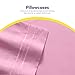 1500 Supreme Collection Twin Sheet Sets Pink - 3 Piece Bed Sheets and Pillowcase Set for Twin Mattress - Extra Soft, Elastic Corner Straps, Deep Pocket Sheets, Twin Pink