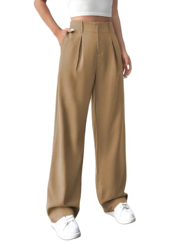 SECOLI 2024 Wide Leg Long Pant for Women Solid Color Long Pants