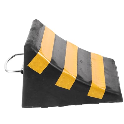 FUNOMOCYA Car Wheel Chock Tire Stopper Durable Rubber Pad for Non Slip Grip Compact Design for for Vehicle Repairs Loading and Parking