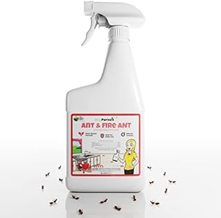 BugPursuit Ant Killer, Kills Ants & Fire Ants, Insect Spray for Home, Natural Defense, Non Staining Child & Pet Safe Indoor & Outdoor Use, 100% USDA Biobased, Plant Based, Made in USA, 24 oz