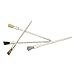 Stainless Steel Wire Brush Set 3x100mm for Derusting Grinding Polishing Electric Drill Usage for Industries for Miniature Electronic Instruments Jewelry