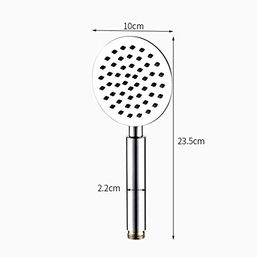 Pommeau de douche anti-calcaire avec tuyau et support pour haute pression - 2