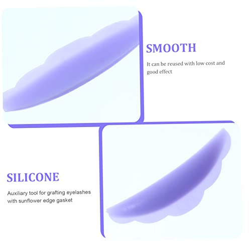 FRCOLOR 40 Pares Remendo De Silicone Para Cílios Conjunto De Cílios Terno Verde Ferramenta De Cílios