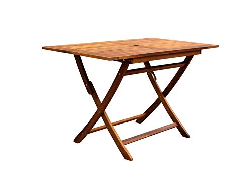 Casaria® Gartenmöbel Set Holz Sydney 5-TLG. Armlehne Klappbar Wetterfest Akazie FSC®-Zertifiziert Garten Terrasse Balkonmöbel 120x70x75cm Sitzgarnitur