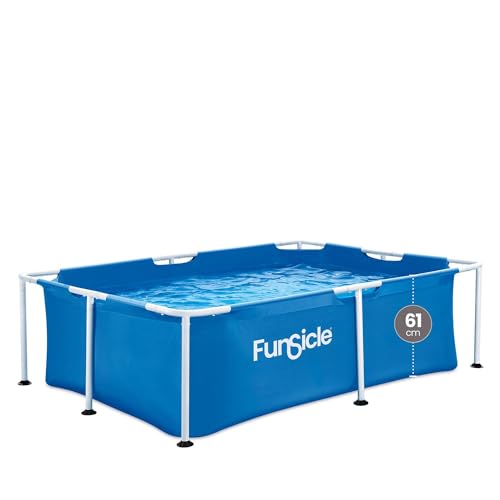 Funsicle Piscina Tubolare Rettangolare 2,13 m x 1,52 m x 0,61 m