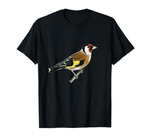 Camisa Jilguero Europeo Ornitología Aves Jilguero Camiseta