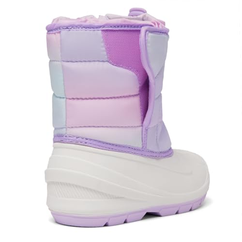 MORENDL Toddler Snow Boots Boys Girls Waterproof Insulated Winter Boots Kids Warm Fur Shoes2