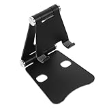 Support de téléphone pliable : la taille de votre et est avec une pochette, portable et pratique à transporter, support de téléphone portable réglable