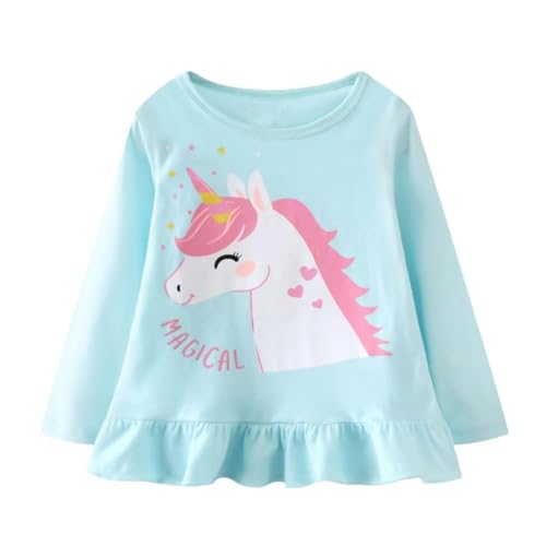 Image of Toddler Girl Long Sleeve Clothes Set Kids Fall Winter Cotton Outfits 2-7 Years