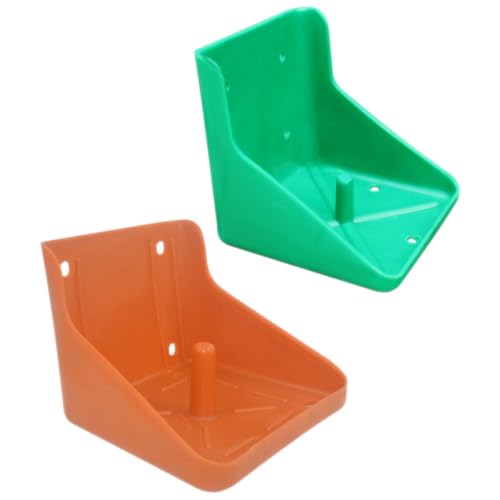 Caja soporte de plástico HOMSFOU para bloques de sal en granjas al aire libre