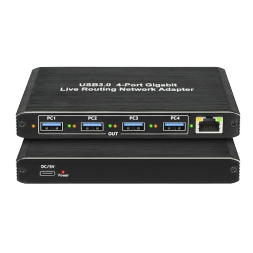 Adaptateur Réseau Gigabit USB pour diffusion en direct et streaming vidéo