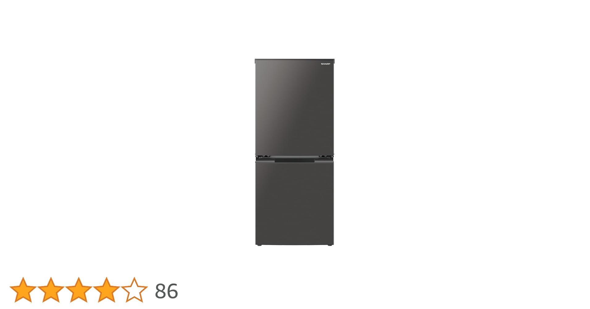 即購入OK!最終値下げ！シャープSHARP152LどっちもドアSJ-D15K-W Amazon | シャープ 冷蔵庫 幅49.5cm 152L 両開き(つけかえどっち