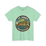 Photo Gallery t-shirt grafica di st. john s terranova, camicia da viaggio vintage, unisex, abbigliamento casual, per viaggiatori, vibrazioni costiere, verde menta, 4xl Photo Gallery t-shirt grafica di st. john s terranova, camicia da viaggio vintage, unisex, abbigliamento casual, per viaggiatori, vibrazioni costiere, verde menta, 4xl